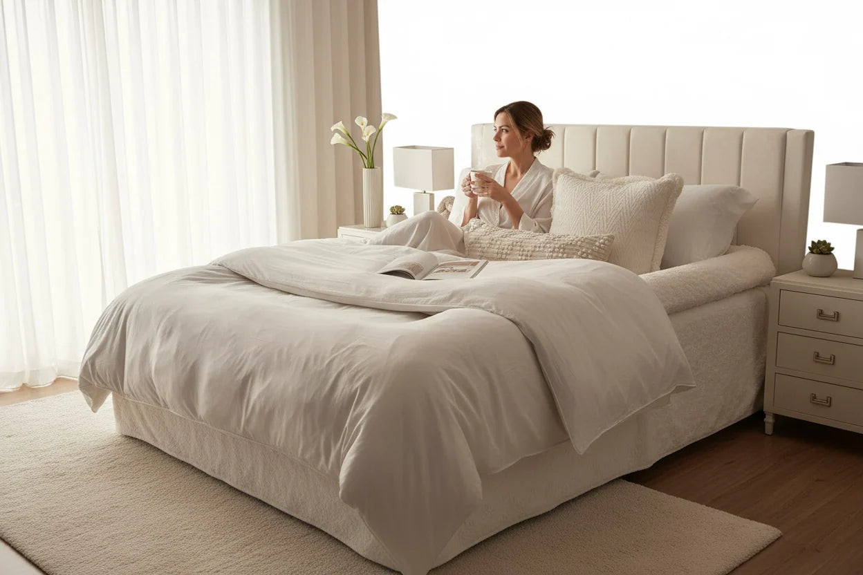 The world’s first bordered bed sheet